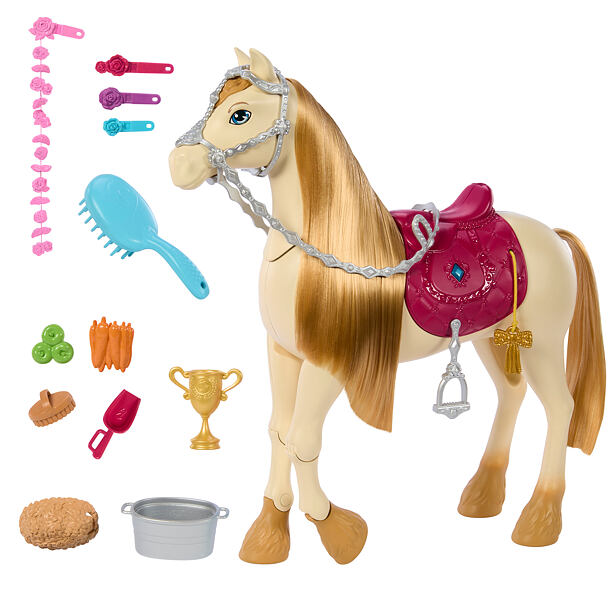 Mattel Barbie Tančící kůň se zvuky a doplňky