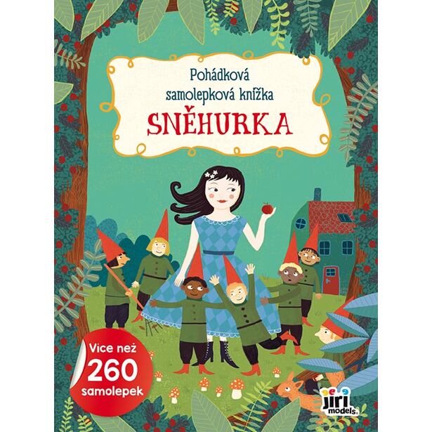 Jiri Models Pohádková samolepková knížka Sněhurka