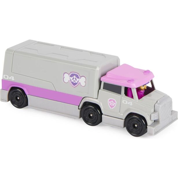 Spin Master Tlapková patrola Die-Cast Big Truck náklaďáky, Skye růžová