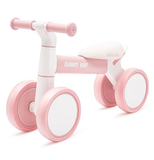 Dětské odrážedlo Baby Mix Bunny Hop Ultralight růžové