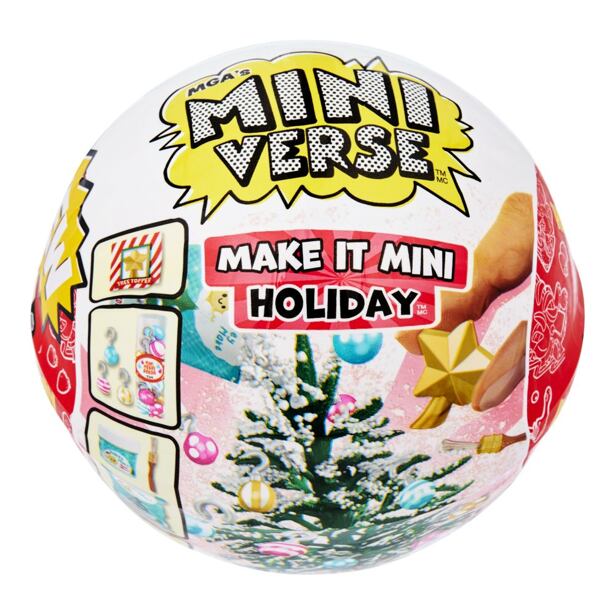 MGA's Miniverse - Mini Food Občerstvení - Vánoční série