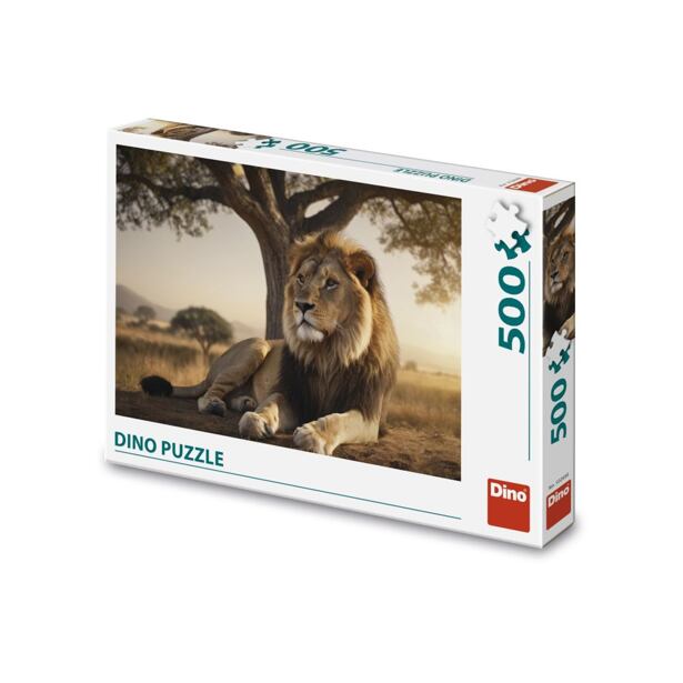 Dino Odpočívající lev Puzzle 500 dílků