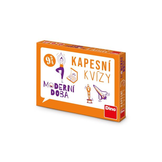 Dino Kapesní kvízy – moderní doba Cestovní hra