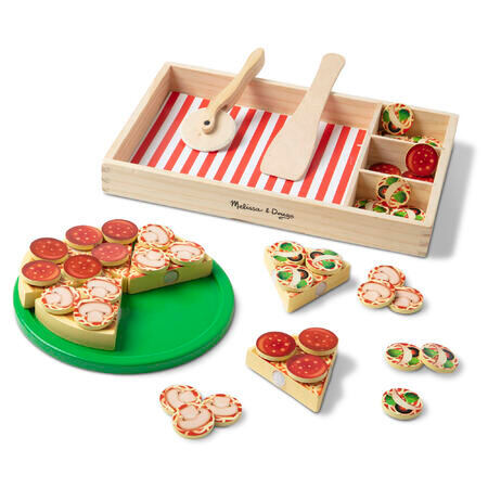 Melissa & Doug Dřevěná pizza