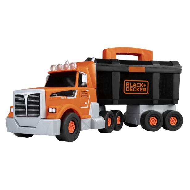Smoby Black&Decker Kamion s nářadím a vrtačkou