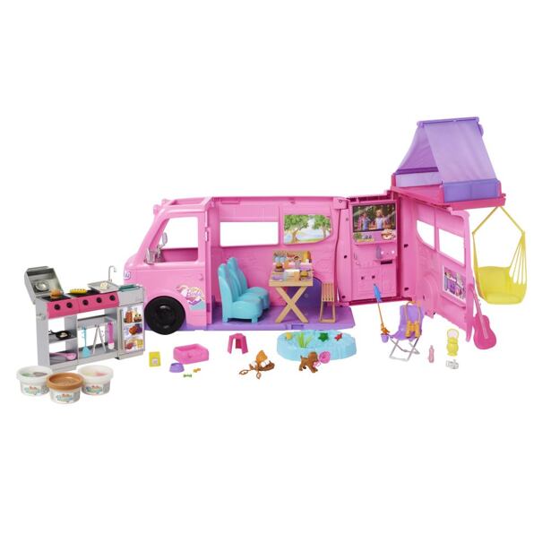 Mattel Barbie Karavan snů se stanem