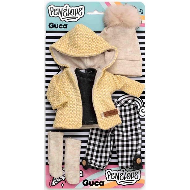 Guca P984 Obleček pro panenku PENELOPE velikosti 34 cm