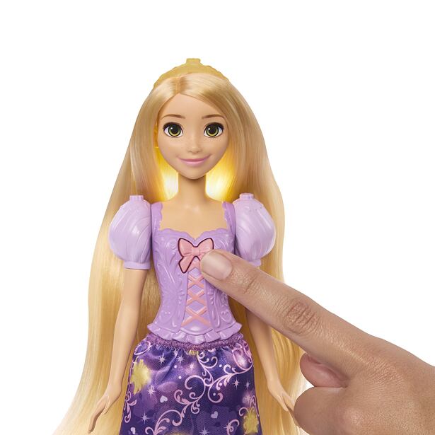 Mattel Disney Princess Panenka Locika se zářícími vlasy