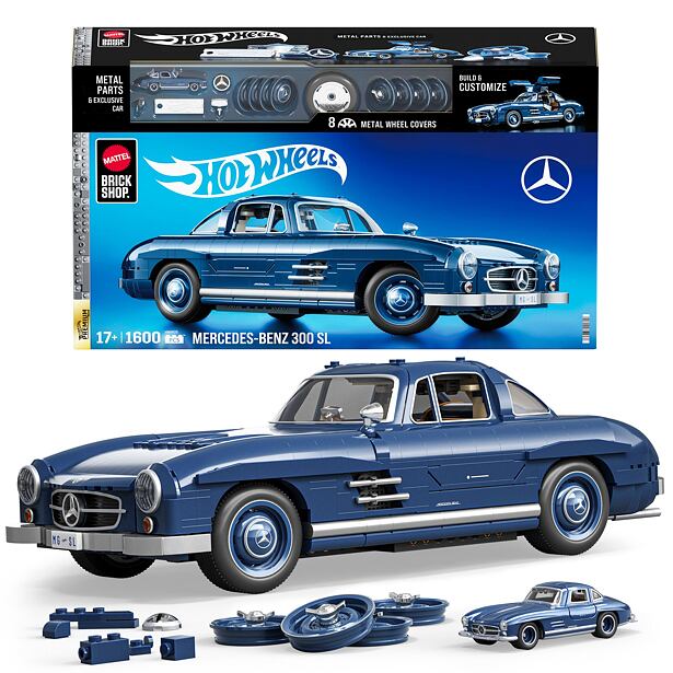 Hot Wheels Sběratelský Mercedes-Benz 300SL