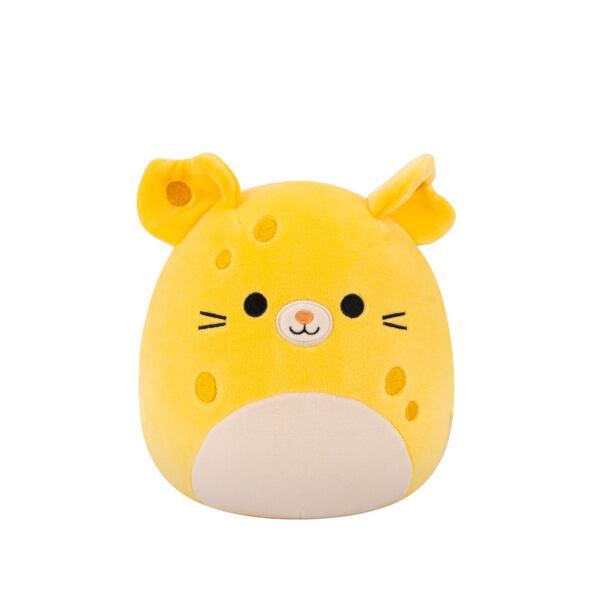 SQUISHMALLOWS Sýrová myška - Amelia, 30 cm