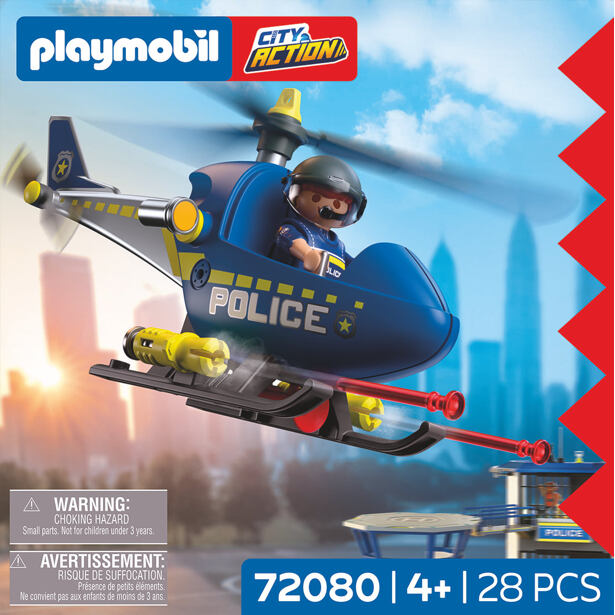 Playmobil Policejní vrtulník