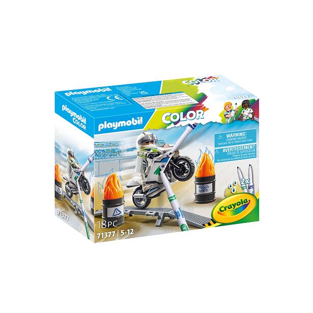Playmobil Color: Silniční motorka