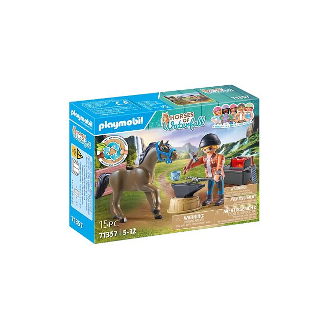 Playmobil Kovář Ben a Achilles