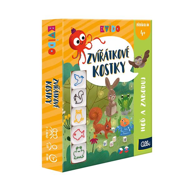 Albi Kvído - Zvířátkové kostky