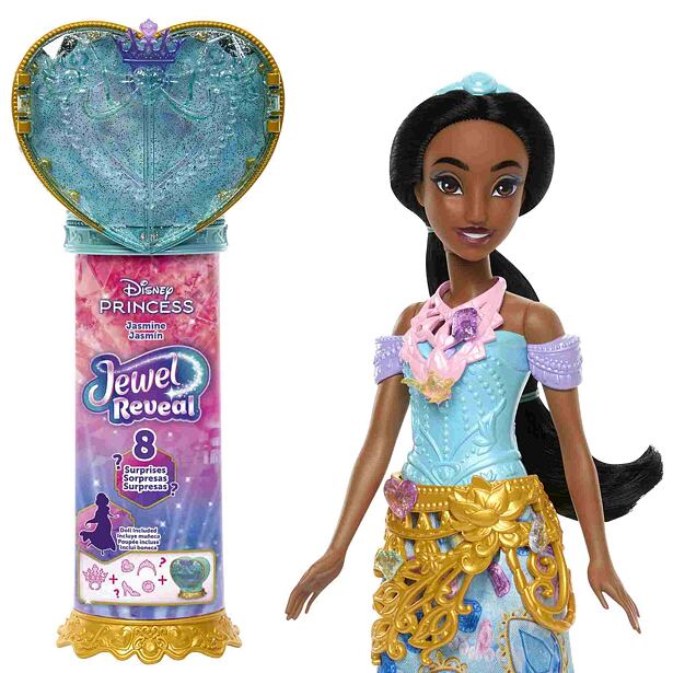 Mattel Disney Princess Princezna s překvapením - Jasmína