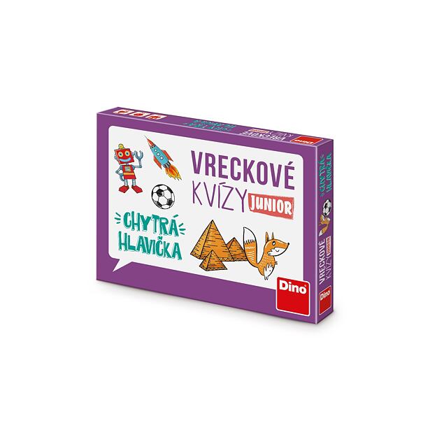Dino Vreckové kvízy Junior – Chytrá hlavička SK Cestovní hra
