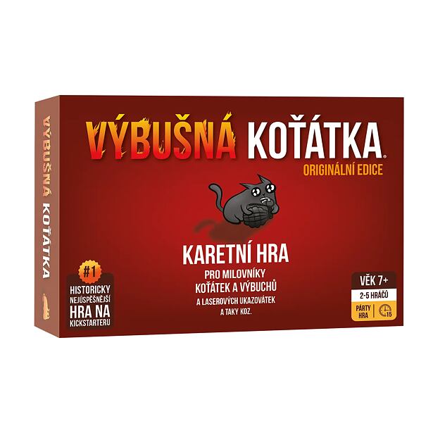Asmodee Výbušná koťátka