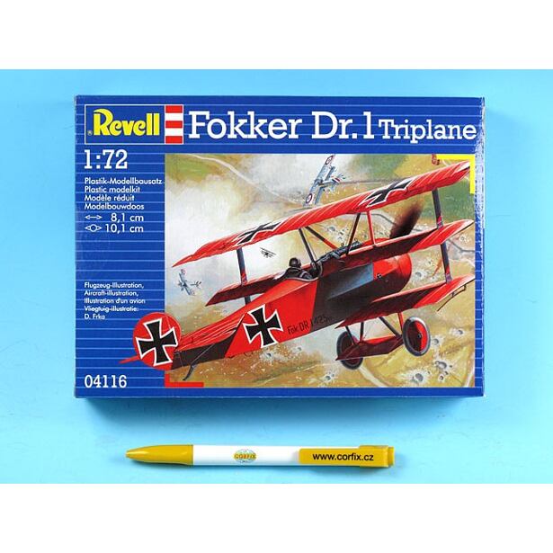Revell Plastic ModelKit Letadlo 04116 - 'Fokker DR. 1 Triplane (1:72)