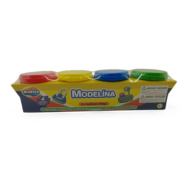 MODELO Modelína 4x 140g různé barvy