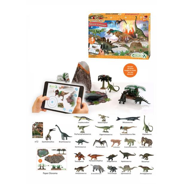 COLLECTA Adventní kalendář - dinosauři