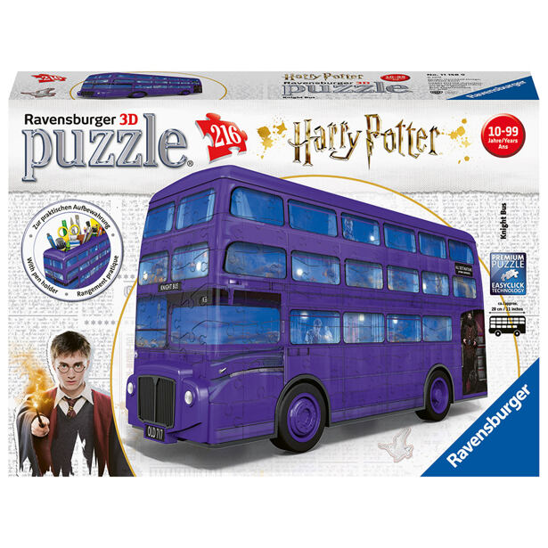 Ravensburger Harry Potter Rytířský autobus 3D Puzzle 216 dílků