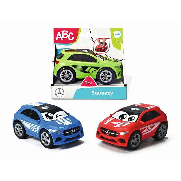 Dickie ABC Mercedes Squeezy, 11 cm,  3 druhy