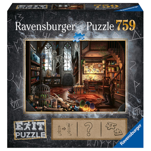 Ravensburger Exit Puzzle: Dračí laboratoř 759 dílků