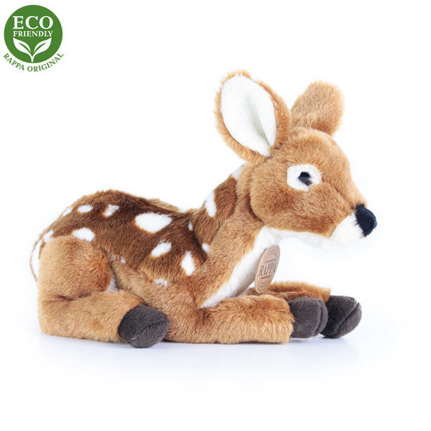 Rappa Plyšový koloušek ležící, 22 cm, ECO-FRIENDLY