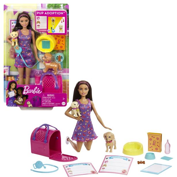 Mattel Barbie Panenky s pejsky, více druhů