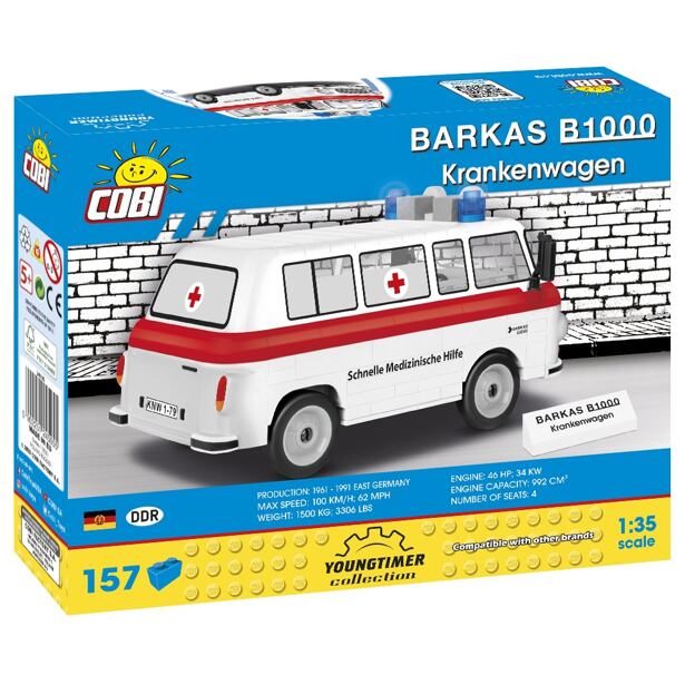 Cobi 24595 Barkas B1000 sanitka