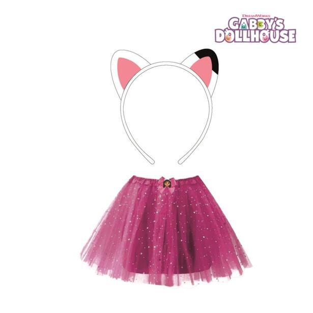 Cerdá Gabby's Dollhouse Tutu sukně s doplňky