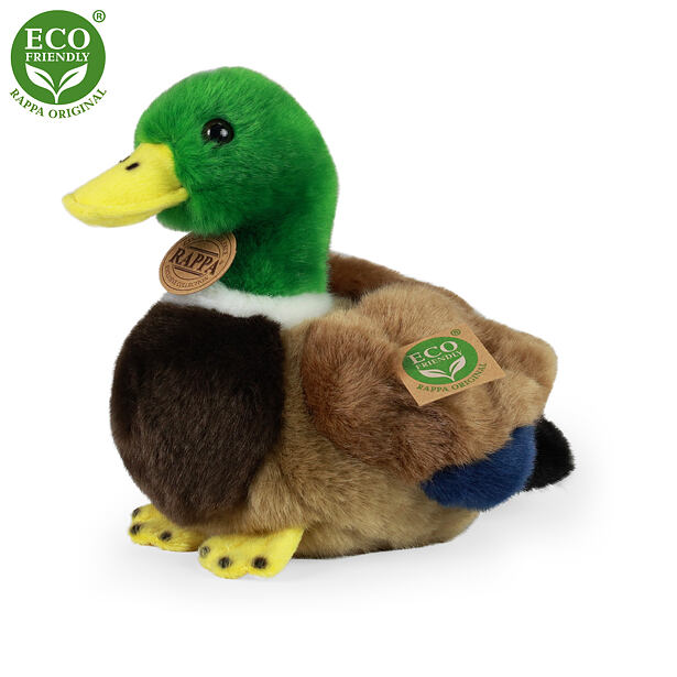 Rappa Plyšová kachna 20 cm ECO-FRIENDLY