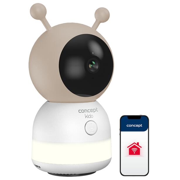 KD4000 Dětská chůvička s kamerou SMART KIDO