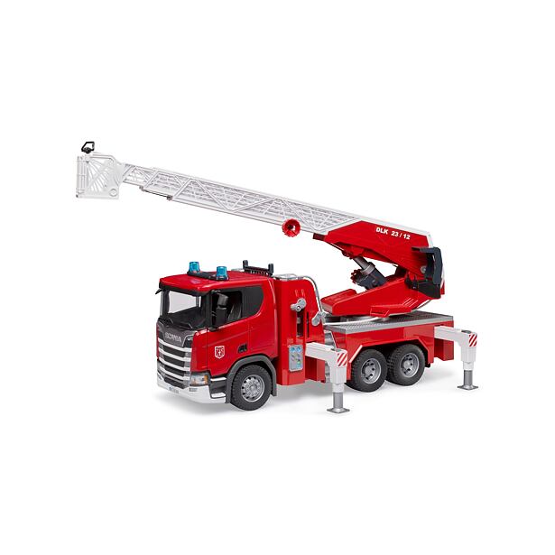 Bruder Nákladní auto SCANIA - hasiči, žebřík