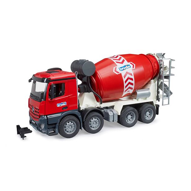 Bruder Mercedes Benz Arocs - domíchávač, červený