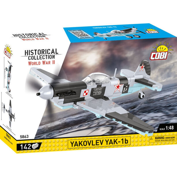Cobi II WW Jakovlev YAK-1b, 1:48