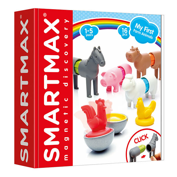 Smartmax Moje první zvířátka z farmy, 16 ks