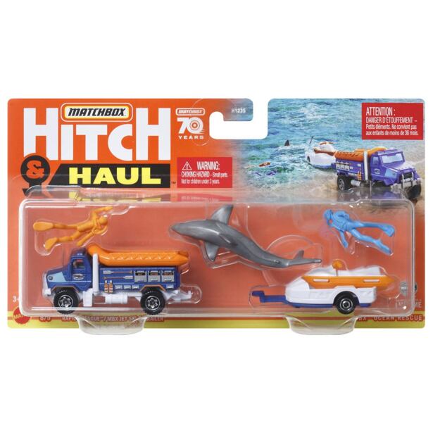 Matchbox Auta s přívěsem, více druhů