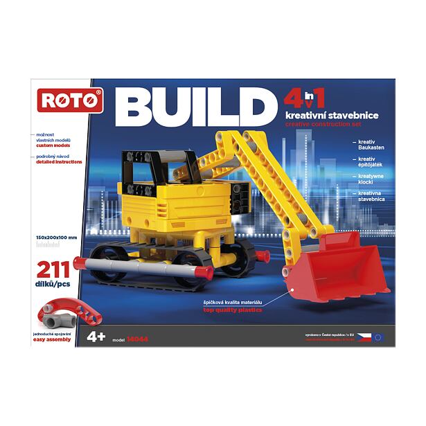 EFKO ROTO 4v1 BUILD, 211 dílků