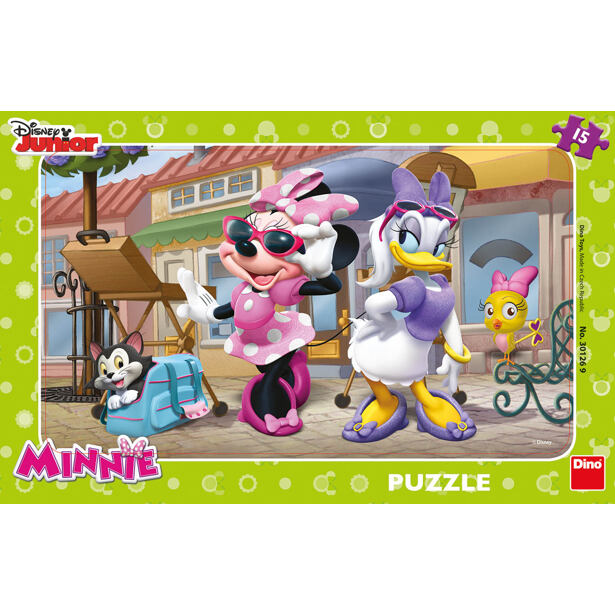 Dino Walt Disney Minnie na Monmartu Puzzle 15 dílků