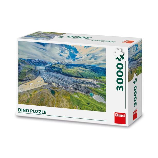 Dino Islandský ledovec 3000 dílků Puzzle