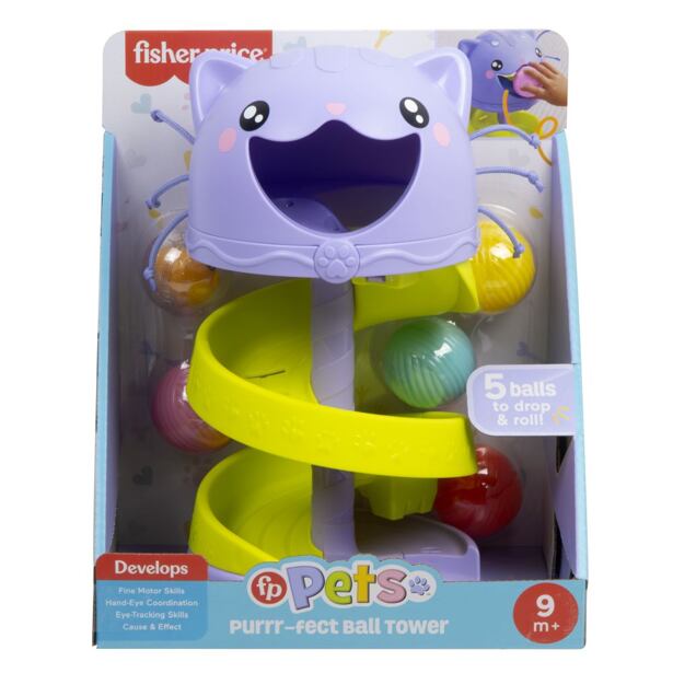 Fisher Price Kočičková kuličková dráha