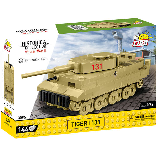 Cobi Tank II WW Tiger I 131, 1:72