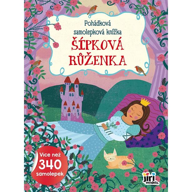 Jiri Models Pohádková samolepková knížka Šípková Růženka