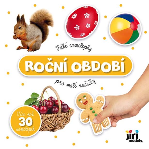 Jiri Models Velké samolepky pro malé ručičky Roční období