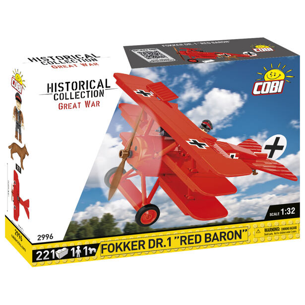Cobi Great War Fokker Dr. I Red Baron