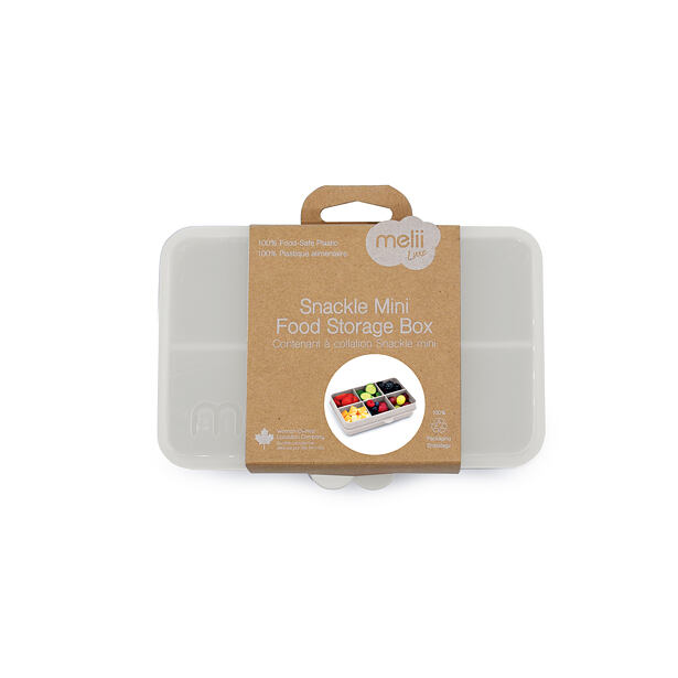Melii Snackle Box krabička na svačinu mini - Luxe béžová