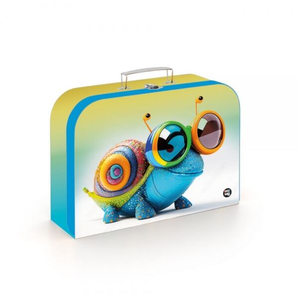 Oxybag Kufřík lamino 34 cm -  Šnek