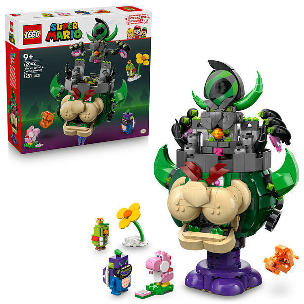 LEGO® Super Mario™ 72042 Prince Florian a Castle Bowser