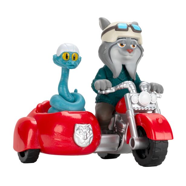 Jazwares Zootropolis Postavičky s autem - rys Pawbert